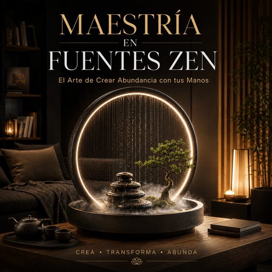 Fuentes Zen y decoración artesanal